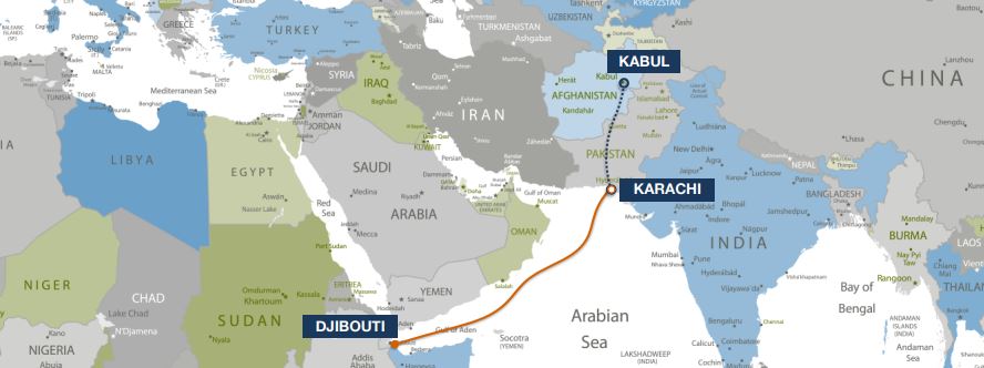 Djibouti, Somalia - Kabul, Afghanistan