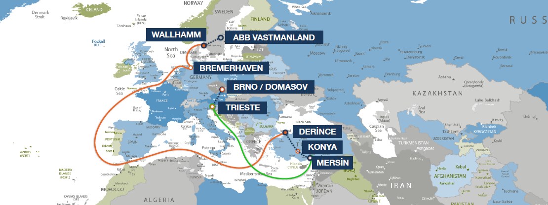 Brno / Domasov, Czech Republic & Västmanland, Sweeden - Cumra / Konya, Turkey